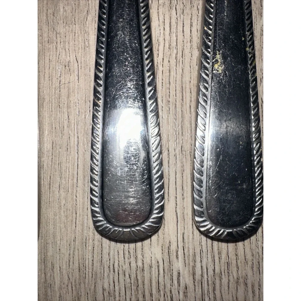 5 PCs Dinner Knives Solid‎ Wallace ASHCROFT Stainless China 9 3/8